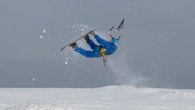 Snowkiting 5