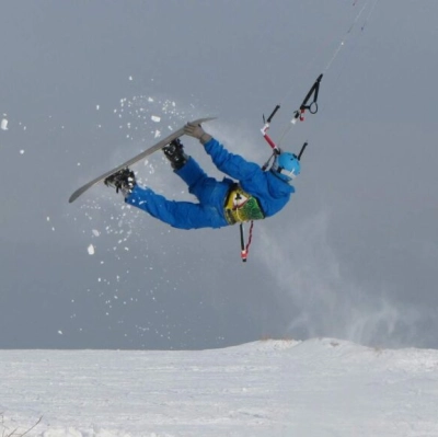 Snowkiting 5