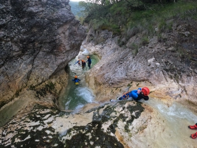 Canyoning italie 2