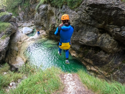 Canyoning italie 3