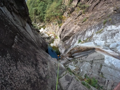 Canyoning Svycarsko level 1