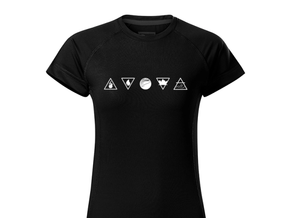 Merch S Cerne Damske Xa